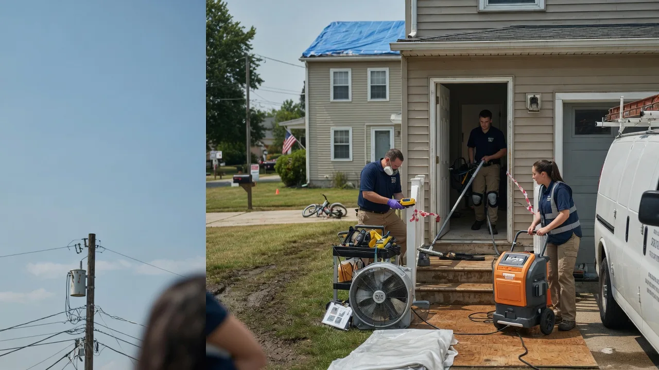 Water Damage Repair in Priddy, TX near me